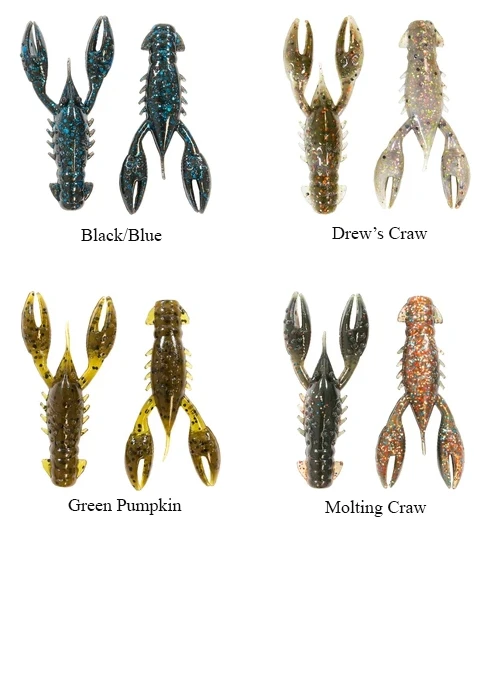 Zman TRD CrawZ 2.5″ 3 Zman TRD CrawZ 2.5″