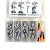 Wing It Quick Swap 50 Piece Sinker Standard Weight Kit -Fishing Equip Shop standard kit 50