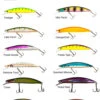 T-Boned Psycho Minnow Series Crankbaits 4″ -Fishing Equip Shop t boned psycho 4 minnow family 1